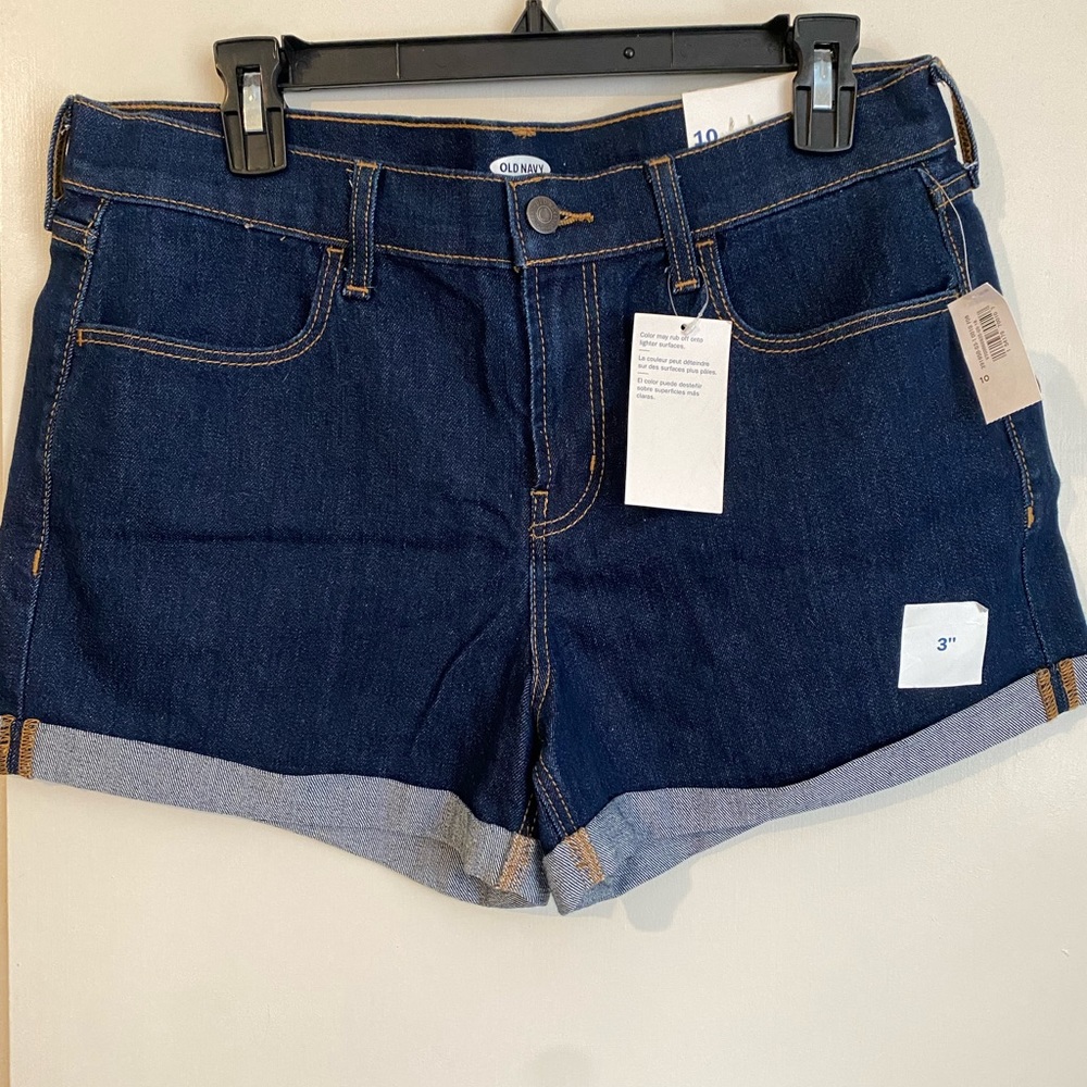 Old Navy Mid Rise Denim Shorts